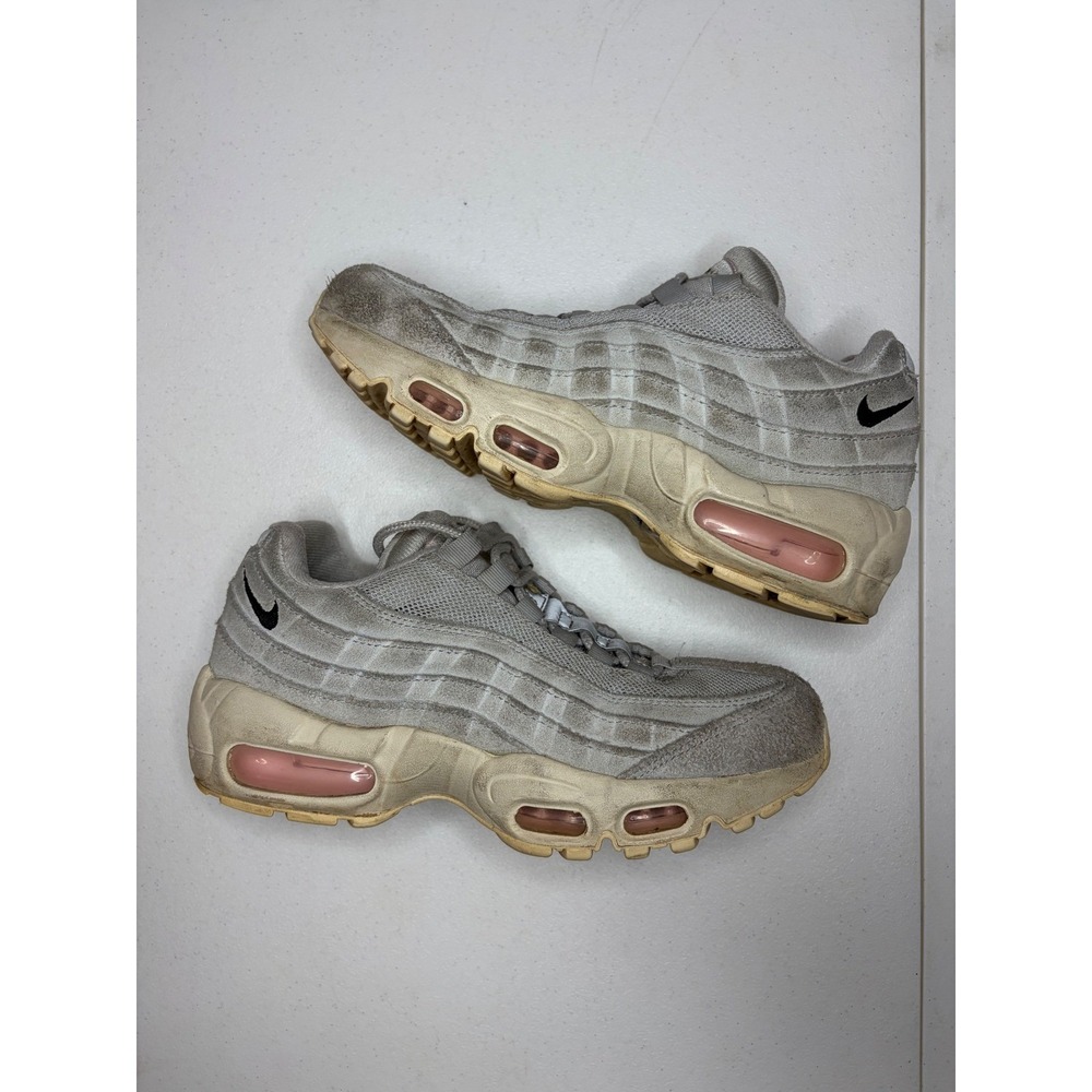 Nike Air Max 95 GS Light‎ Iron Ore White Grey Sneakers DX2670-001 Kids Size 4.5Y